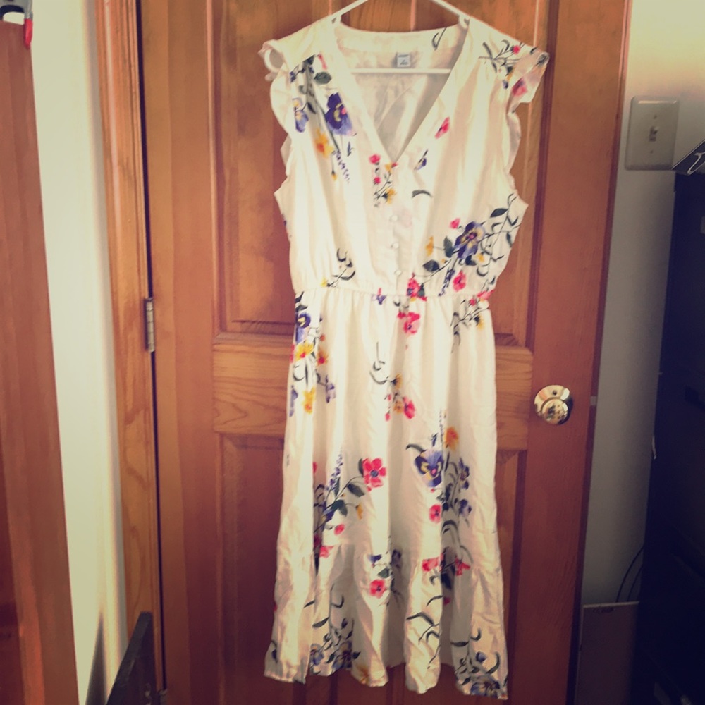 Old navy midi dress size medium